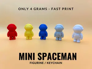 Flexy astronaut: подвижные фигурки космонавтов для 3D-печати