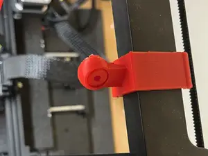 Ender 3 V3 SE top right rail filament guide