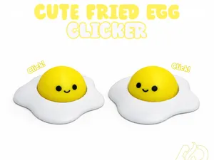 CUTE FRIED EGG CLICKER