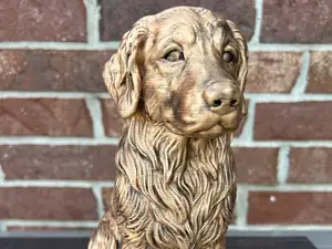 Golden Retriever Statue