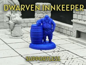 Dwarven Innkeeper (supportless)