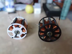 BLDC motor 9 or 6 slots