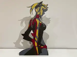 Cha Hae-in hueforge wall art