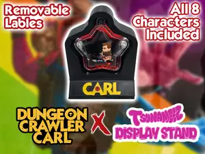 Dungeon Crawler Carl Tsunameez Display Stand
