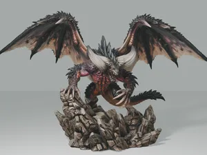 Nergigante - Monster Hunter Diorama #017