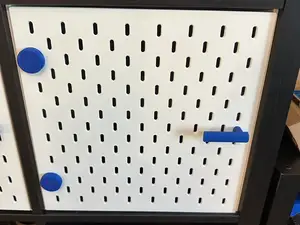 Hinge Covers and Handle for Skadis/Kallax Door