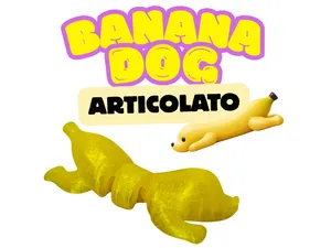 cane banana articolato
