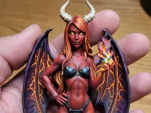 Nude Devil Girl