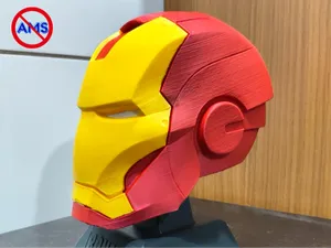 NO AMS | Mini Iron Man Helmet Desk Toy Showpiece
