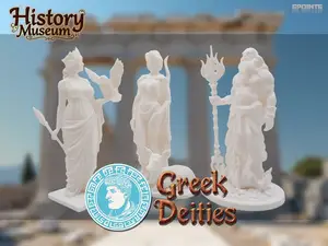 Greek Deities 4/5 - Greek Gods HQ Decor Statues