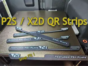 QR Clip For P2S / X2D Build Plate