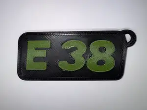 BMW E 38 key chain