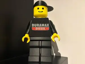 Brickman Duramax Diesel 20cm Figur 500%