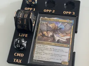 MTG Commander Tracker - Remix for printed counter