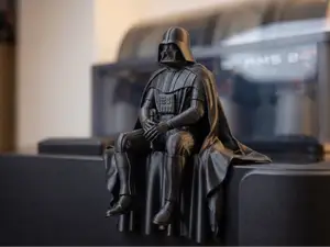 Sitting Darth Vader - Shelf & Desk Edge Sitter
