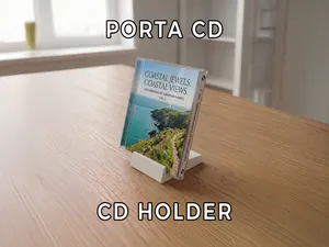 Minimal CD Holder – Supporto inclinato per CD