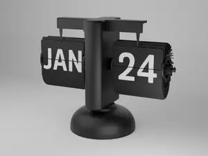 Perpetual Flip Calendar