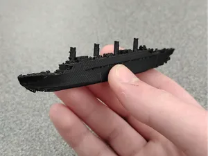 titanic II model replica