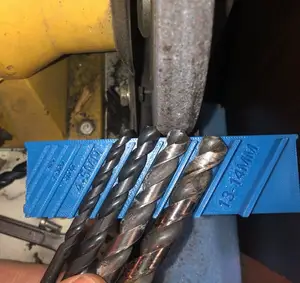 Sharpening drill bits from 1 to 14 mm