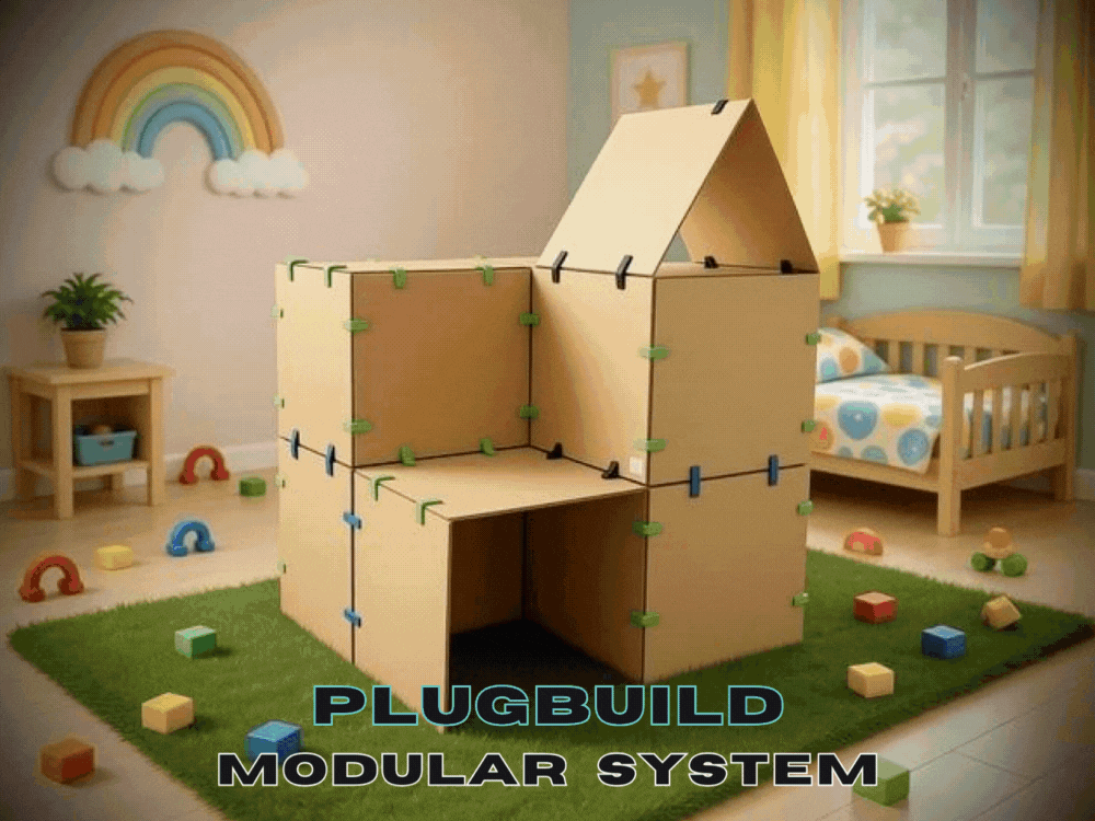 PlugBuild – Stecksystem für Häuser, Burgen & mehr