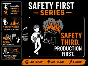 Safety First Series – Safety Third Sign