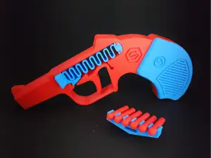 derringer spring gun fully 3d printed