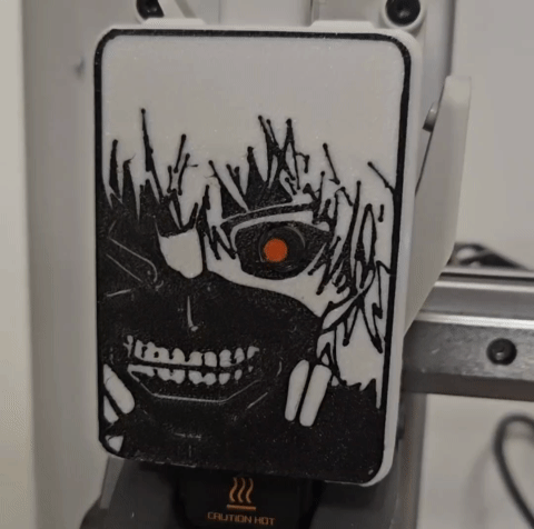 Tokyo Ghoul Kaneki A1 Cover Faceplate