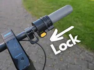 E-Roller Gashebel Halter / Throttle Lock Tempomat