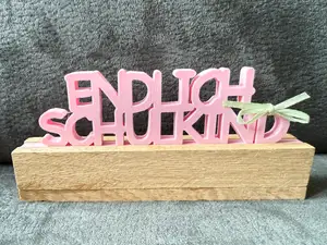 Einschieber/ Klötzchenleiste Endlich Schulkind
