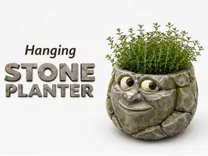 Hanging Stone Planter