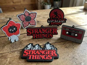 Stranger Things Keychain Pack 2 - Upside Down