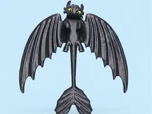 Toothless Night Fury - How to Train Your Dragon