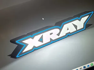 Lightbox Xray blå