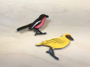 Southern African Bird Pins