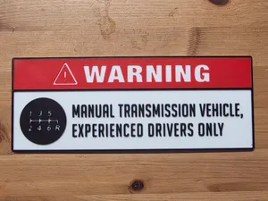 Funny Manual Transmission Decor