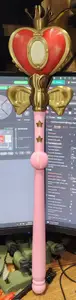Sailor Moon Multipart Spiral Heart Rod Cosplay