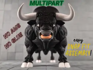 Iron Horn Bull | Multicolor Multipart no AMS