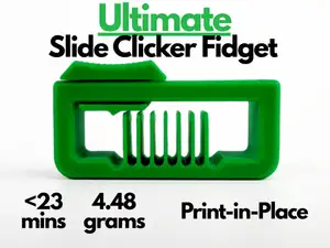 Ultimate Slide Clicker Fidget (Print in Place)