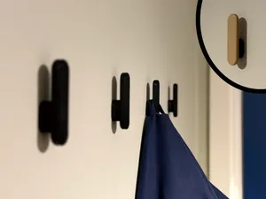 Minimalistic Modern Wall Hook - Customizable Front