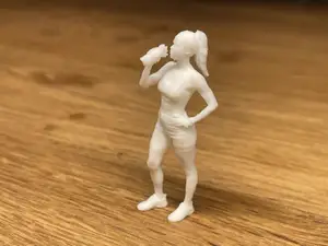 Kleine Sportlerin