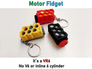 Engine Fidget - VW VR6 - Schlüsselanhänger - EA390