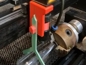 Rotary Glass Alignment Tool for Laser Engravers