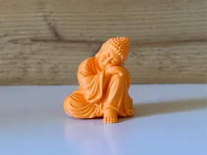 Seated sleeping buddha