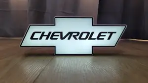 Chevrolet logo led light box