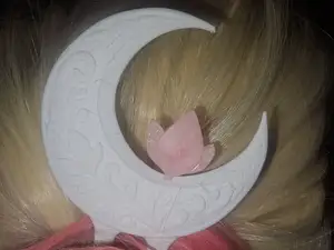 Moon Lotus Hairpin – Mystical Hair Accessory