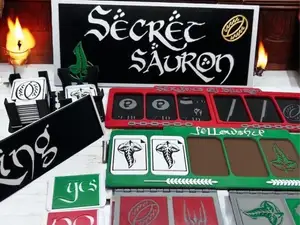 Secret Sauron-A Variation of Secret Hitler