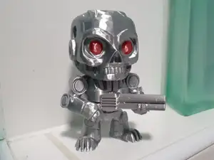 Cute Terminator T-800 Inspired Model Character