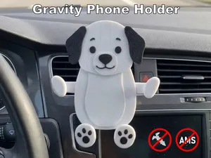Schwerkraft Handyhalter Auto "Hund" / Phone Holder
