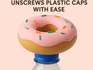 Donut Bottle Opener Magnetic Easy Twist doughnut