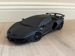 Lamborghini Aventador Modell hochdetailliert